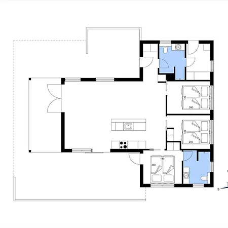 Casa vacanze Bl1427-blokhus-ovesensvej-9 *